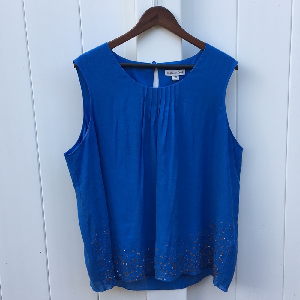 Coldwater Creek Sleeveless top Size 2X 20/22